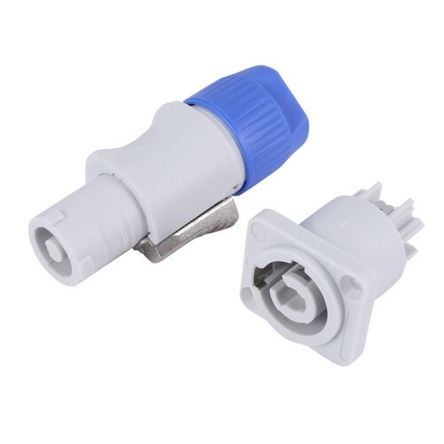 50 Set PowerCON Type A NAC3FCA+NAC3MPA-1 Chassis Plug Panel Adapter