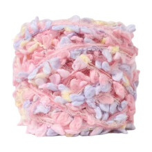 Hand-Spun Art Yarn Wool 100g Multicolor Medium-Weight