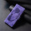 Purple PU Leather Flip Wallet Case for Samsung Galaxy A34 2