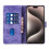 Purple PU Leather Flip Wallet Case for Samsung Galaxy A34 5