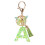 OUNONA Epoxy Initial Keychain Letter A for Women 1