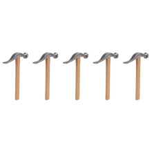 5X Szewc Naprawa Obuwia Młotek Drewniana Rączka SkóRzana ObróBka Obuwia Naprawa Remmending Shoe Tool
