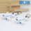Airplane LED Sound Keyring Multicolor 1