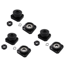 6x FK12 Support pour Vis Une Billes 1605 FK12 Côté Fixe FF12 Côté Flottant pour Pièces CNC Accessoires