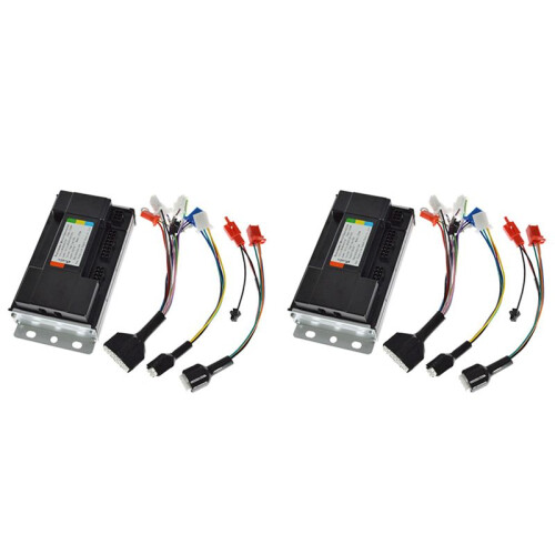 2X 48V/60V/72V 50A Elektrische Fiets Controller 1500W Sinus Split Intelligent Motor Speed Controller Fiets Accessoires
