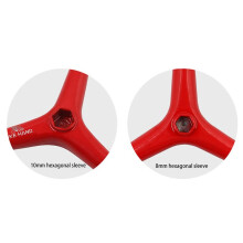 2X BIKE HAND Y-Vorm Fiets Inbussleutel 3-Weg Inbussleutel Inbussleutel voor Fiets Fiets Fietsen Onderhoud en Reparatie