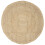 VidaXL vidaXL Area Rugs White Ø 240 cm Jute 1