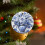 Blue and White Porcelain Christmas Bauble Ceramic Ornament 3