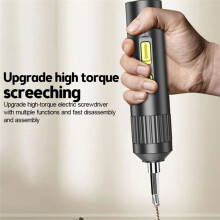 Cordless Electric Screwdriver Kit USB Rechargeable Lithium Ion Battery Screwdriver Power Screwdriver Tools Set with Bit