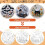 Halloween Embroidery Kit Ghost Gothic Cross Stitch Beginner 4