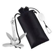 Kayak Anchor, 3.5 Pound Anchor System Kit for Kayaks, Canoes, Paddle Boards & Jet Skis, Fishing, Boating