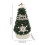 Pre-lit Artificial Mini Christmas Tree Green Tabletop 6