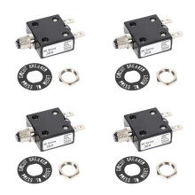 4X 30A 125/250VAC 50VDC Circuit Thermal Breaker Thermal Protector for Generator