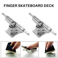 40 Stuks 29mm Fingerboard Trucks Finger Skateboard Deck met Noten met Spanner Schroevendraaier voor Finger Skateboards