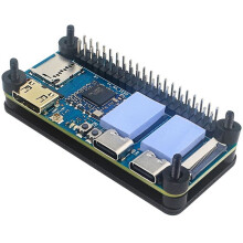 Suitable for Banana Pi M4 Zero Aluminum Alloy Case BPI M4 Zero Metal Cooling Protective Case
