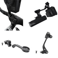 2X for Madone SLR Slr6 Slr8 Bicycle Computer Bracket and Double Base for IGPS Xoss Odometer