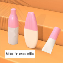 Silicone Accessory Elastic Sleeve for Leak Proofing, Leak Proof Sleeves Reusable for Travel Toiletries 16Pcs
