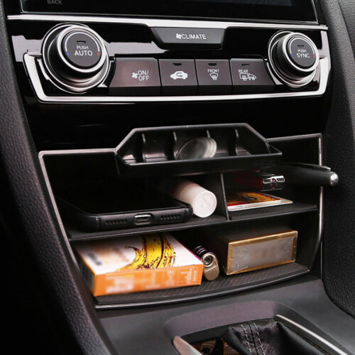 Honda Civic 2016–2019 ABS Central Console Storage Box 2