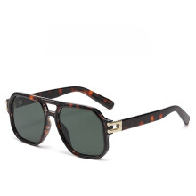 (Style F)Protezione occhiali poligono unisex montatura leggera accessori moda viaggio