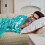 Green Birthday Throw Blanket 50x60 inch 6