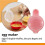 2 Sets Microwave Egg Cooker,1 Minute Fast Egg Hamburg Omelet Maker Kitchen Cooking Tool 1