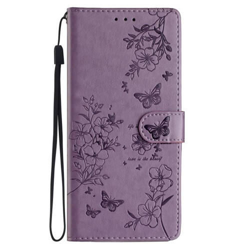 Purple PU Leather Flip Wallet Case for Samsung Galaxy S23 1