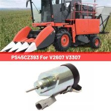 Elektromagnetyczny Zawór Odcinający Paliwa 1E369-60011 dla PS45CZ393 dla V2607 V3307 1219 dla Volvo55/80D Silnik 1E36960011