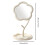 Flower-Shaped Makeup Vanity Desk Minimalist Home 2