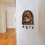 Wooden Wall Key Holder Rack with Hooks and Shelf 6