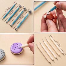 Clay Tools Kit, 27 PCS Pottery Tools, Practical Polymer Clay Sculpting Tools Kit, Air Dry Clay Tools Set for Kids