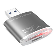 Adapter USB i Czytnika 2 w 1, Karta TF na USB 3.0 Obsługa Adaptera SDHC SDXC MMC UHS-i do Komputera PC Laptop