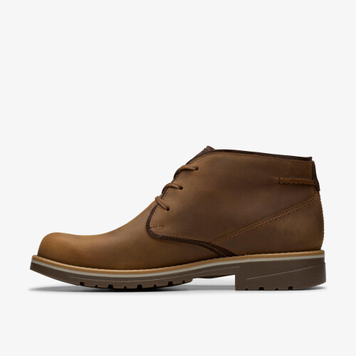 Clarks Morris Peak Beeswax Leather 1