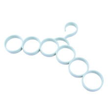 Plastic Scarf Tie Organizer with Large Hook 1 Pc