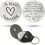 Pocket Hug Token Keychain Warm Meaningful Gift 1pc 1