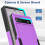 Defender Case for Google Pixel 6A Purple Rugged 3