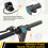 Thumb Throttle for Electric Scooters PC-ABS Black Apex 4