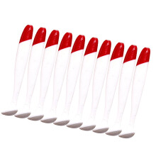 Swim Baits Soft Paddle Tail Fishing Lures 10 pcs 5.5-12 cm