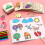 Kids Drawing Stencils Set Wooden Reusable 20 Pieces 6