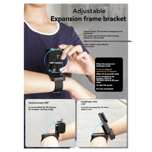 For   Ultra Remote Control Protective Case Multi-Angle Wrist Strap Accessory Shockproof Cover Holder