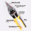 Midwest Snips P6716S Straight Cut Aviation Snip. . 3