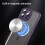 Magnetic Translucent Matte iPhone 16e Case Purple 4