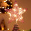 LED Star Tree Topper Pink Metal 10 Inch 2