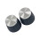 Guitar Volume Control Knobs Aluminum Potentiometer Caps 2PCS 4