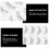 Pretyzoom Natural Eyelash Strips Black 5 Pairs 5