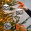 Christmas Ball Ornaments White Black Plastic 6 pcs 4