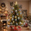 Christmas Ball Ornaments White Black Plastic 6 pcs 6