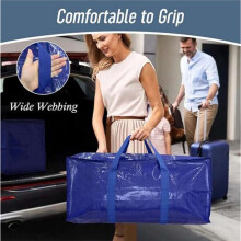 3pcs Extra Large Thickened Moving Bags, Multi-Functional High Quality Storage Bags for Clothes, Quilts, Travel, Camping