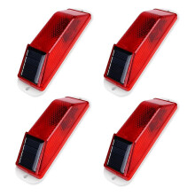 Solar Warning Light with Magnetic Base Waterproof LED