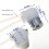 Peristaltic Pump 6V Self-priming Laboratory Pump 1PCS 7