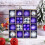 Christmas Ball Ornaments Set Gold White 44PCS 3